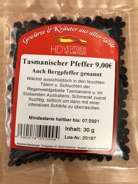 Tasmanischer Pfeffer - Bergpfeffer