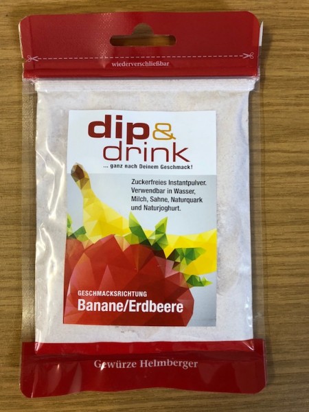 Dip & Drink BANANE ERDBEERE