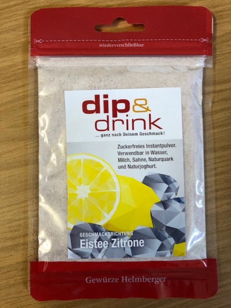 Dip & Drink - EISTEE ZITRONE