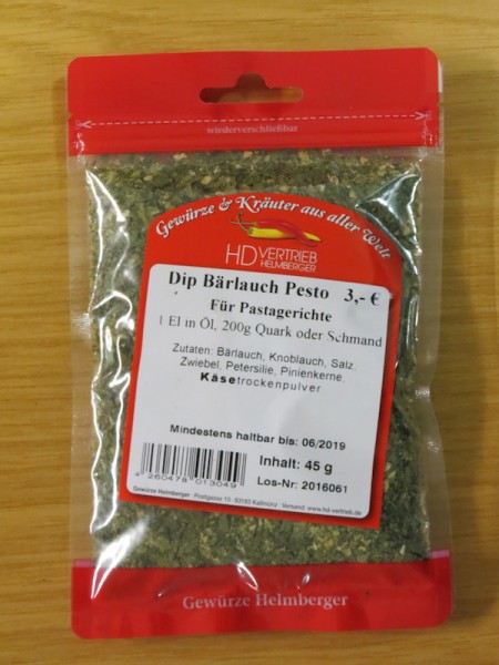 Dip Bärlauch-Pesto