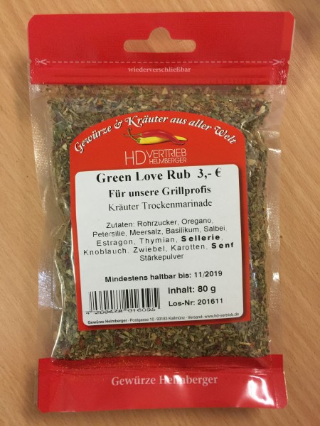 Green Love Rub