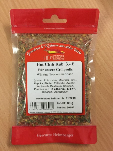 Hot Chili Rub